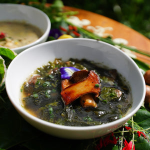 Mushroom & Seaweed Soup