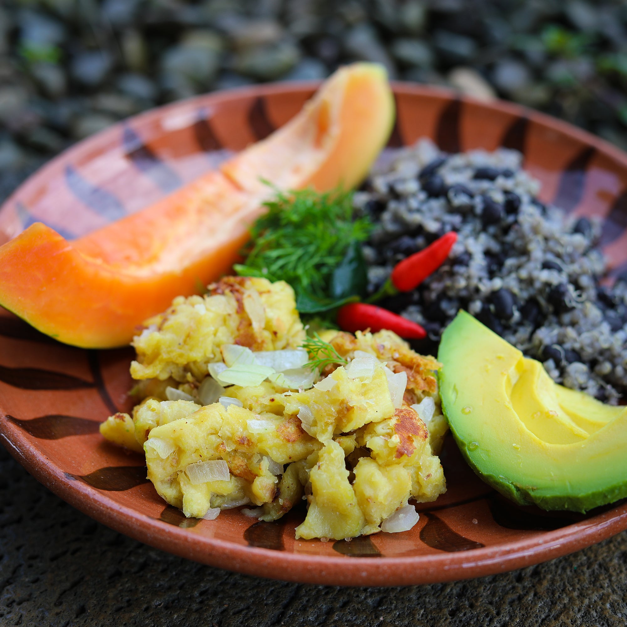 Vegan Scrambled Eggish Delish Dish