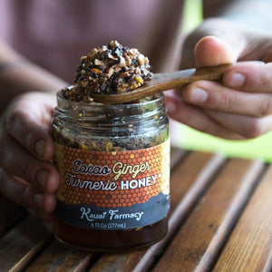 As Sweet as it Gets, Cacao Ginger Turmeric Honey