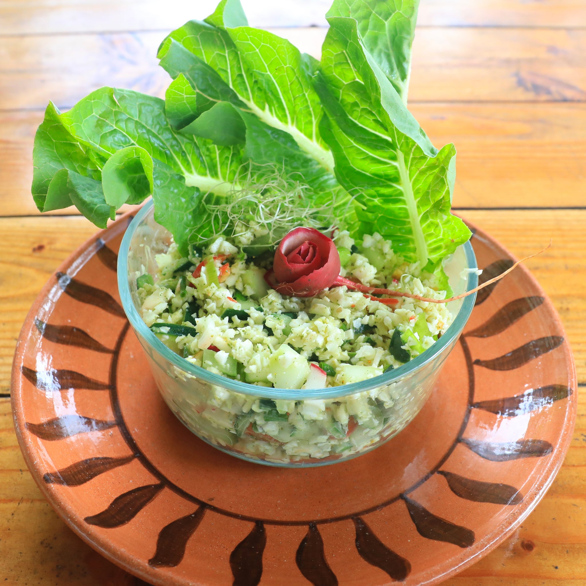 Shredded Coconut Radish Salad