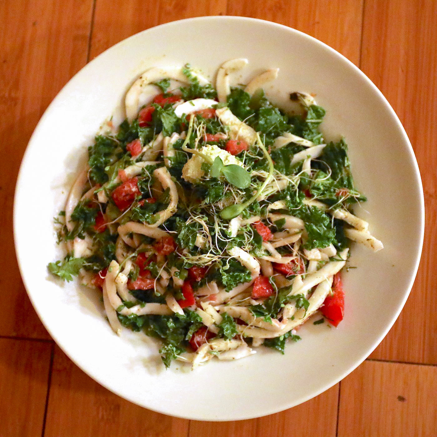 Fresh Coconut Noodle Salad