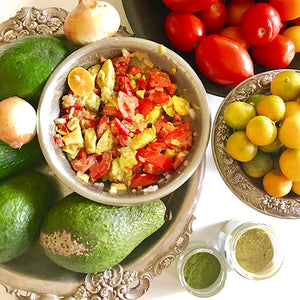 Tomato Kumquat Avocado Salad