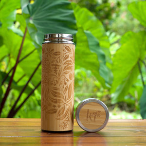 Bamboo & Stainless Travel Tea Tumbler