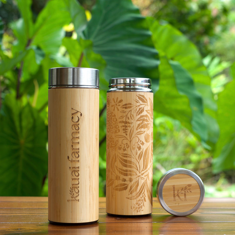 Bamboo & Stainless Travel Tea Tumbler