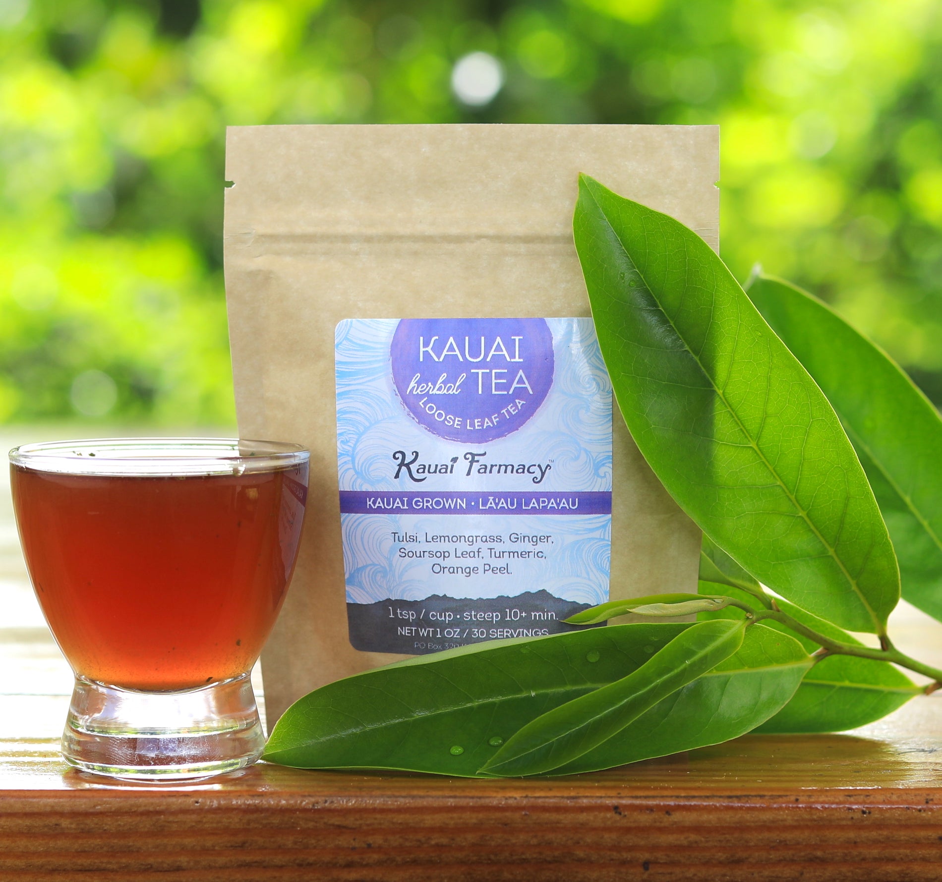 Kauai Herbal Tea - Organically Hawaii grown health and wellness great ...