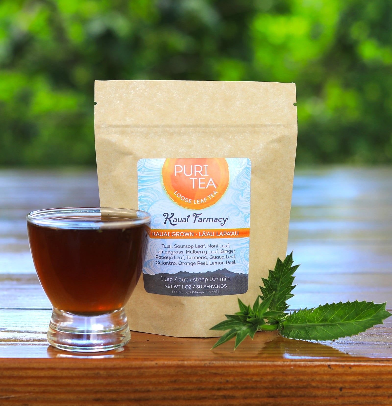 Puritea - Cleansing detox herbal tea organically made in Hawaii - Kauai ...