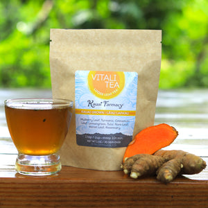 Vitalitea - Energizing caffeine free raw herbal tea for blood sugar ...