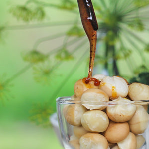 Allspice honey macadamia nuts spiced medicinal honey