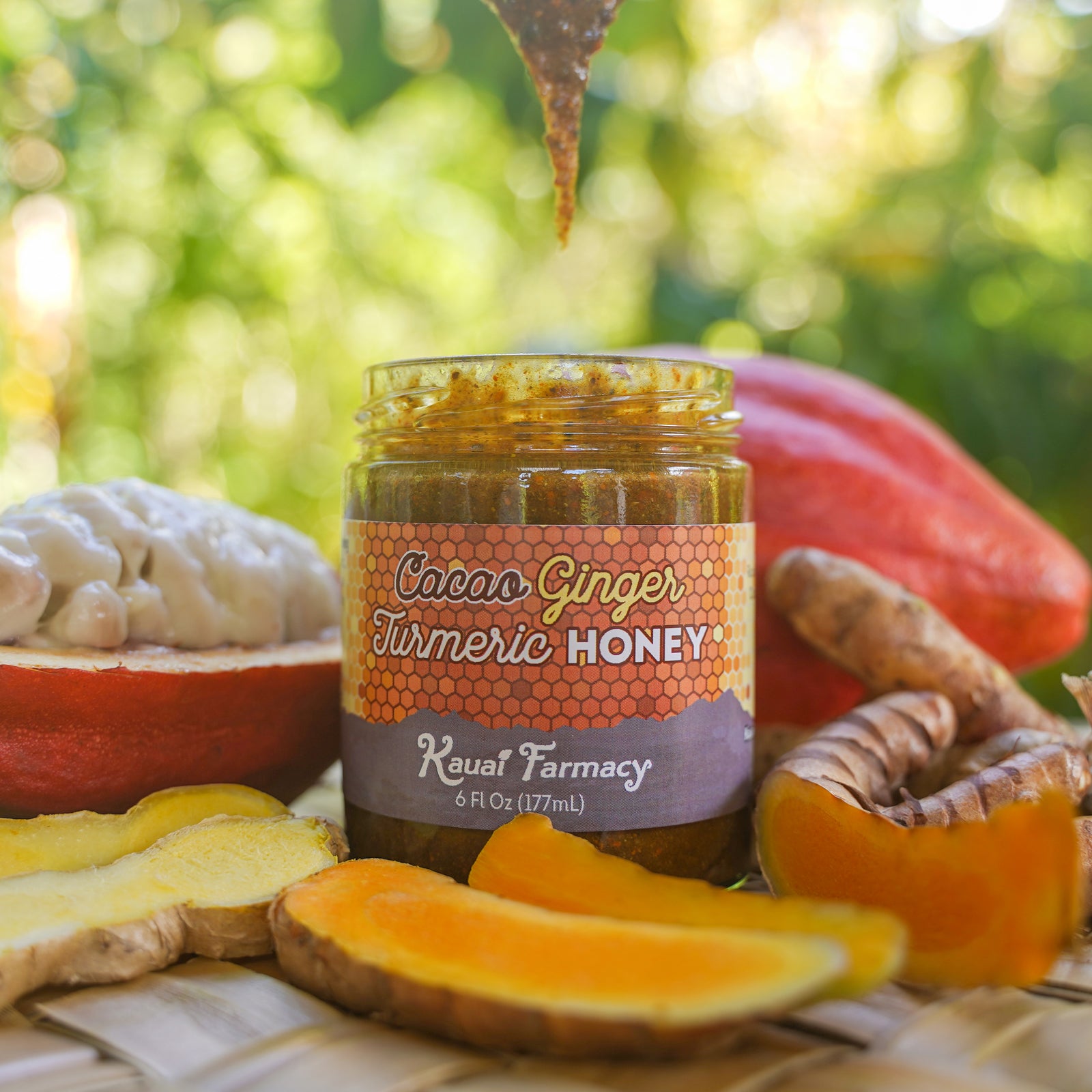 Cacao Ginger Turmeric Honey