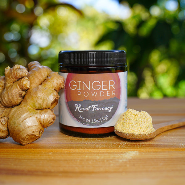 Ginger Powder | Farm-Grown Herbal Superfood | Kauai Farmacy