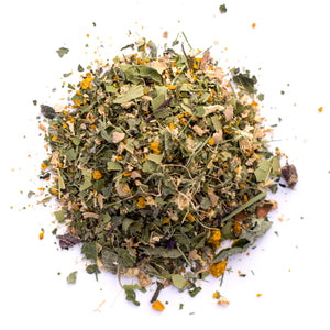 Kauai Farmacy love potion organic herbal tea blend detail ashwaghanda tulsi