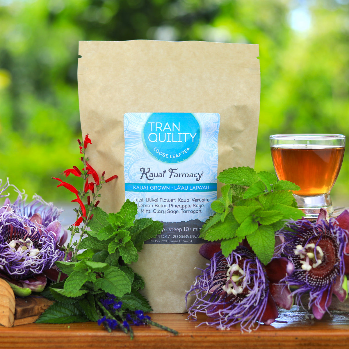 Tranquility Herbal Tea, sleep, relax, anti-anxiety, soothing, bedtime ...